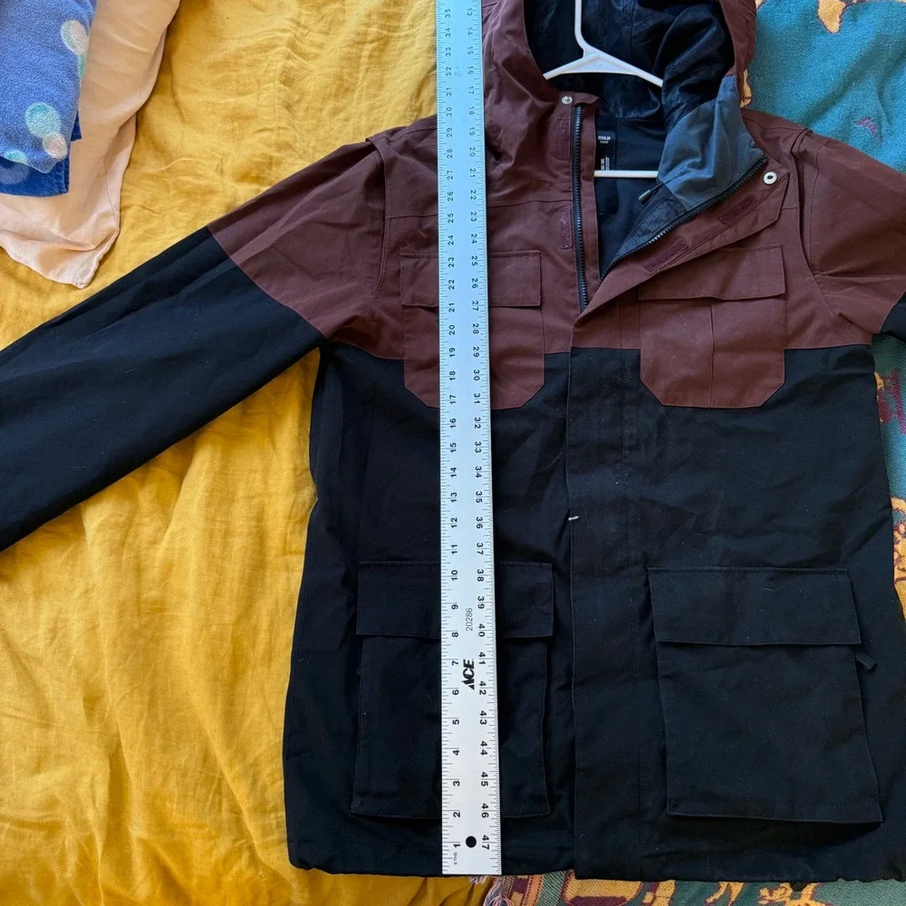 Volcom Alternate Jkt Mens Maroon Black Snowboard Jacket G0651611 Size‎ Medium